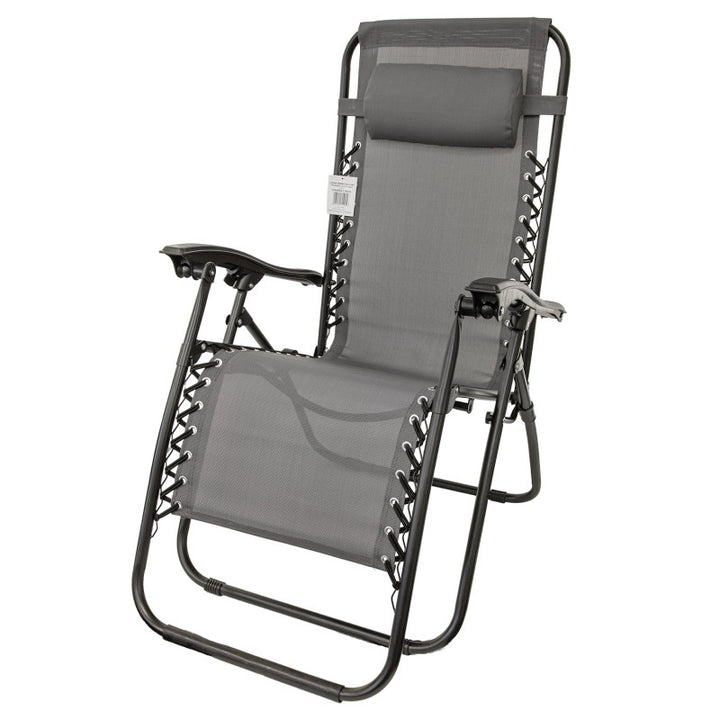 RelaxPro Schwerkraft-Gartenliege, faltbar