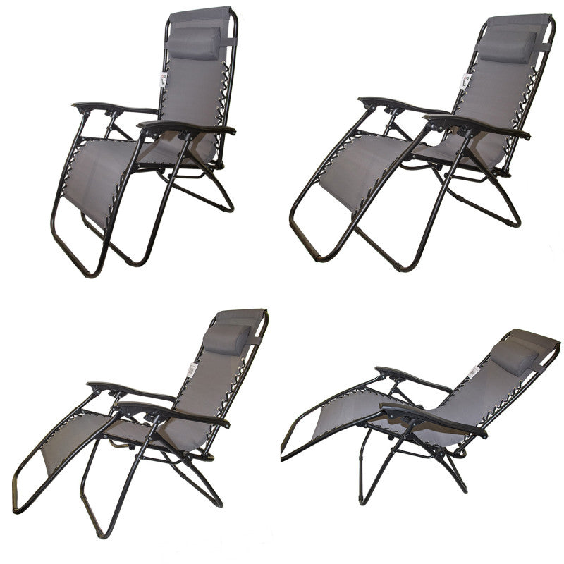 RelaxPro Schwerkraft-Gartenliege, faltbar